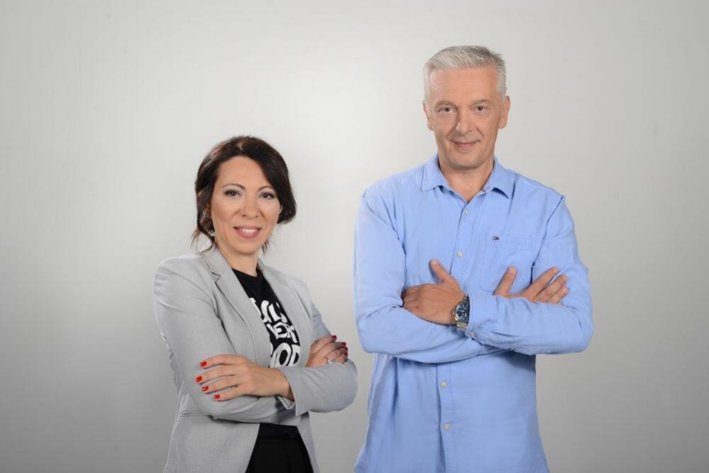 Urednici Marija Prebeg i Dejan Vuèenoviæ, foto: Prva TV